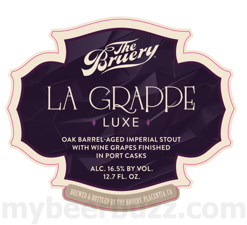 The Bruery Adding La Grappe Luxe & Tranquil Moonlight