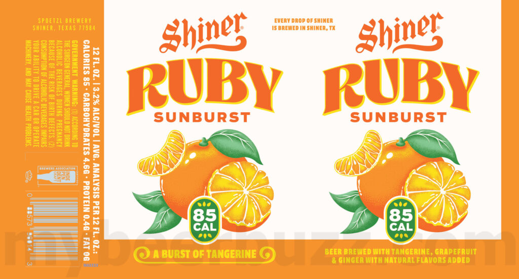 Shiner Adding Ruby Sunburst