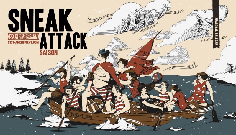 21st Amendment Sneak Attack Saison Returns
