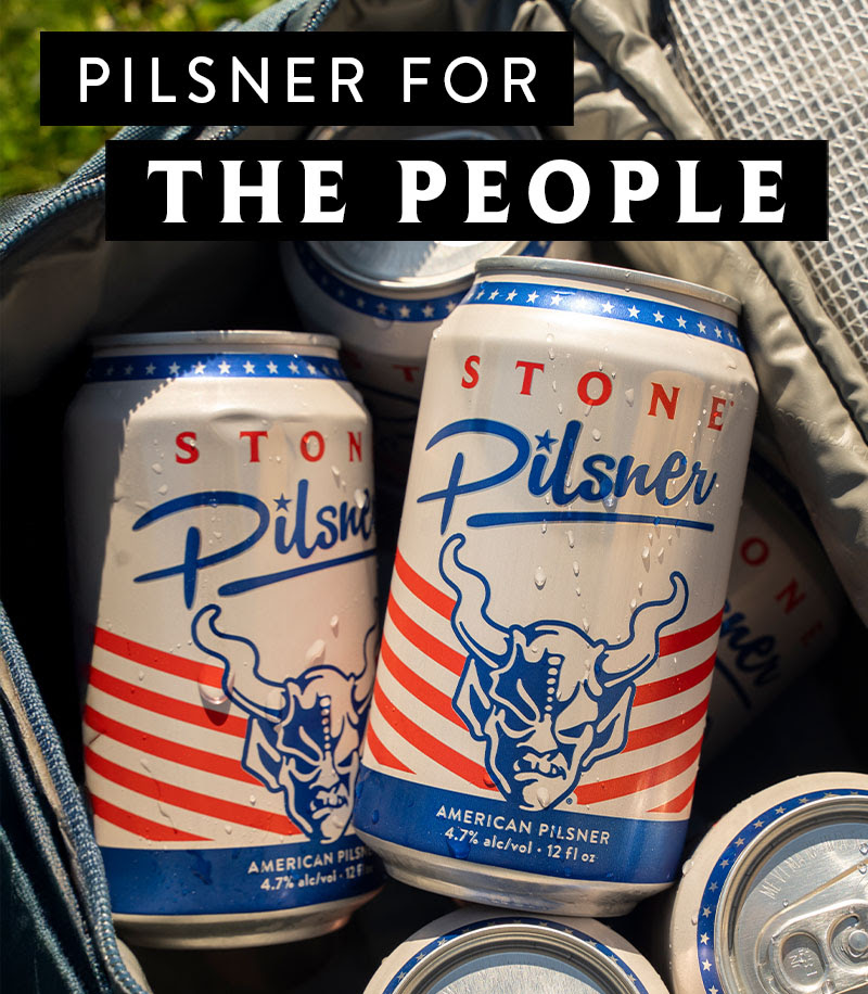 Stone Pilsner Going Nationwide