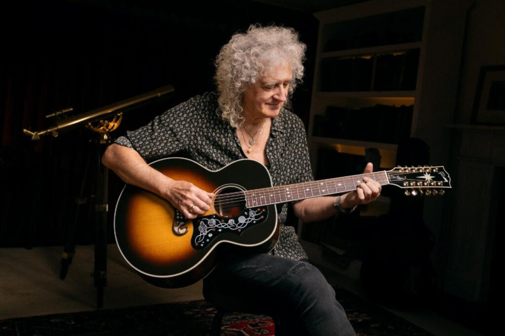 Gibson Partners with Sir Brian May, Announces Brian May SJ-200 12-String Guitar, Now Available Worldwide on Gibson.com