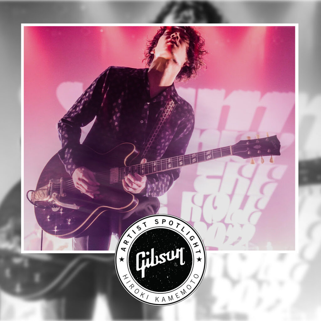 HIROKI KAMEMOTO Announced As New Gibson Artist Spotlight Program Musician