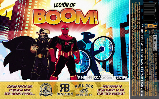 Revision, Claimstake & Bike Dog Collaborate On Legion Of Boom Cans / Spiritual Gangster / Island Waves / Snarf Snarf / Das Fest / Positive Lift / Darkling / What We Drink In The Shadows / Formal Warning / Contract Burn / Kitty Has Claws / Moon Wolf