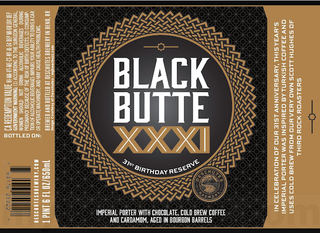 Deschutes Reveals Black Butte XXXI 31st Birthday Reserve