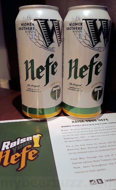 Mybeerbuzz .com Highlights Widmer Hefe Portland Timbers Edition (Review)