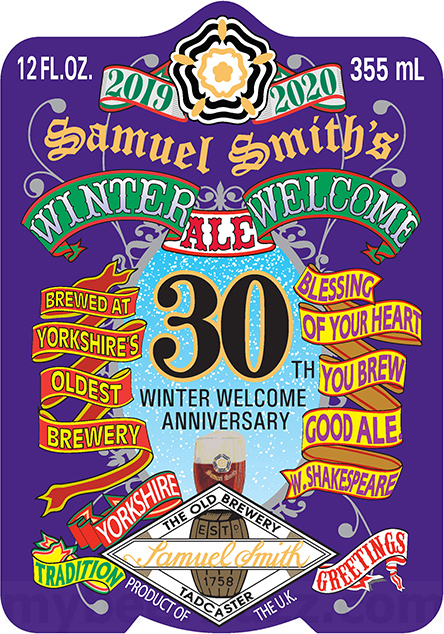 Samuel Smith 30th Winter Welcome Anniversary