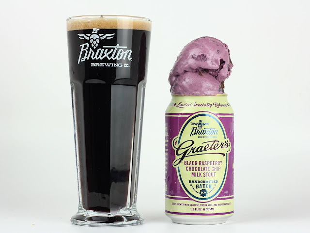 Braxton Graeter’s Black Raspberry Chocolate Chip Milk Stout Returns & Graeter’s Black Raspberry Chip Donut Coming Soon