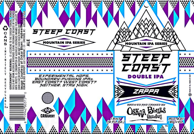 Oskar Blues Zappa Steep Coast DIPA Coming To Mountain IPA Series