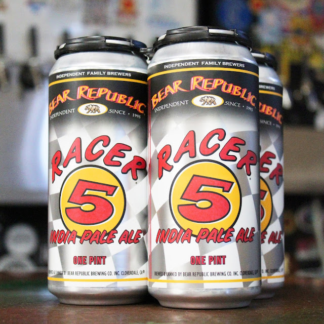 Bear Republic Racer 5 16oz Cans Coming 3/15 / Challenge Series 06 Smells Like Citrus IPA / Challenge Series 70 Purple Lightning / Challenge Series 11 Double Brut IPA