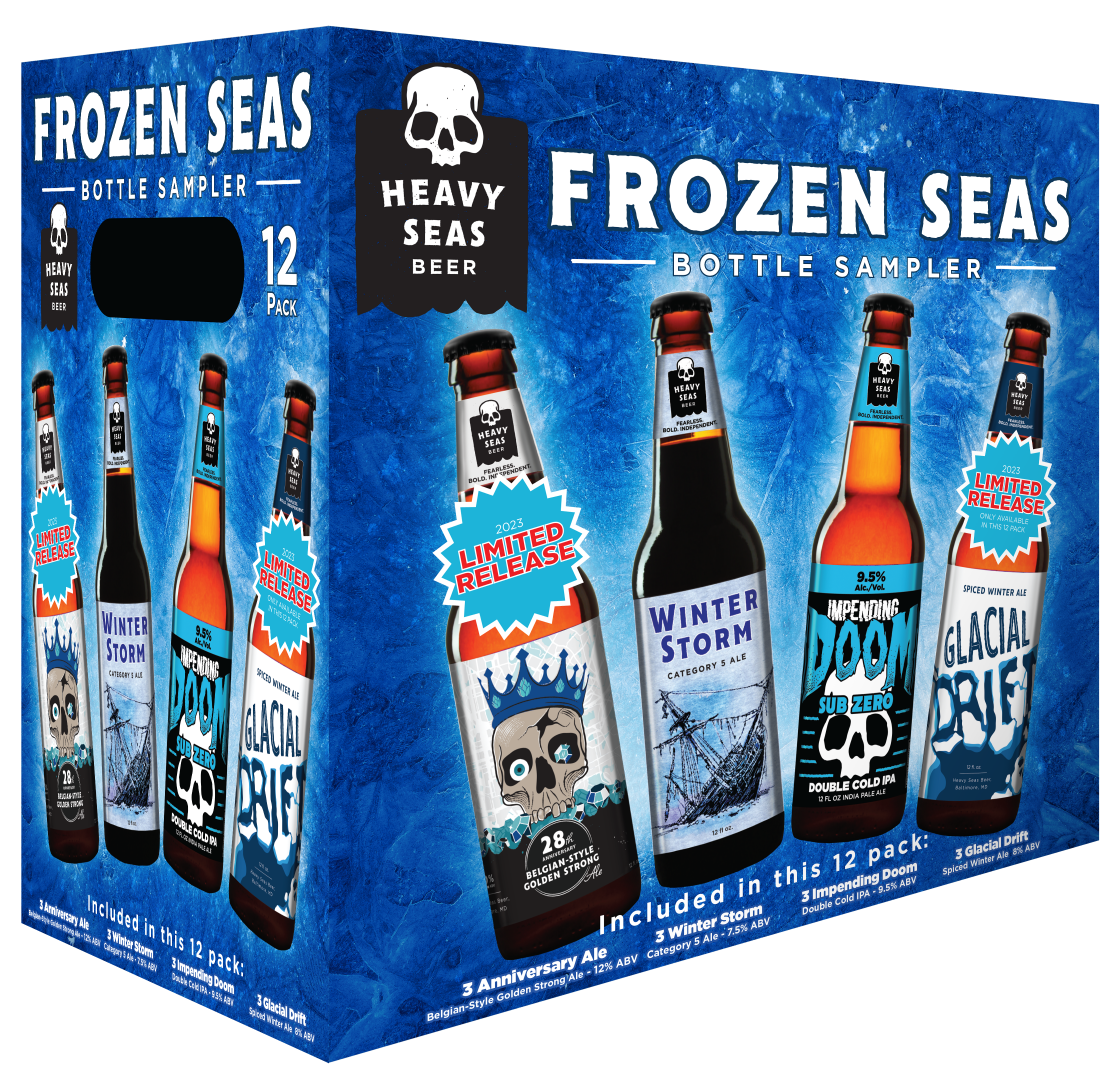 Heavy Seas Releasing Chocolate Volcano, Impending Doom, Red Eclipse & Frozen Seas Variety Pack