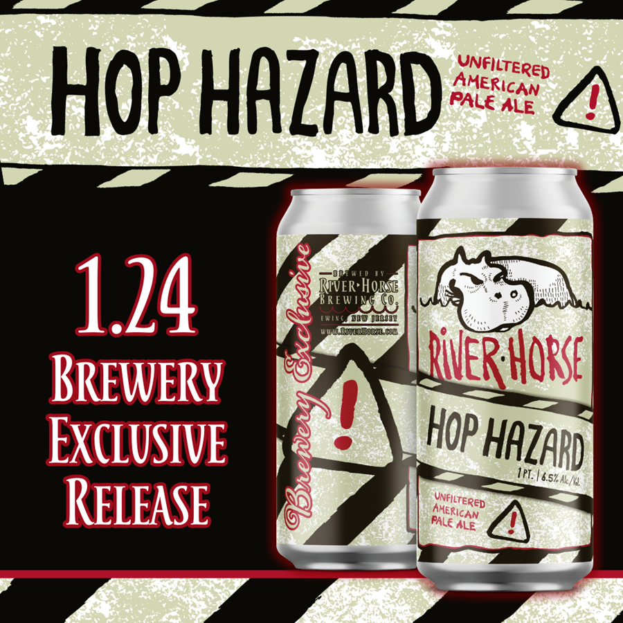 River Horse Releasing Hop Hazard 24 Jan 2025