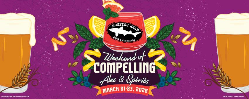 Dogfish Head: Weekend of Compelling Ales & Spirits is almost here, and with a new collab on the horizon, it’s a-boat time