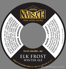 Elysian Brewing–Elk Frost Winter Ale