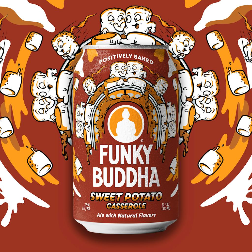 Funky Buddha Sweet Potato Casserole Fall Seasonal Drops in September