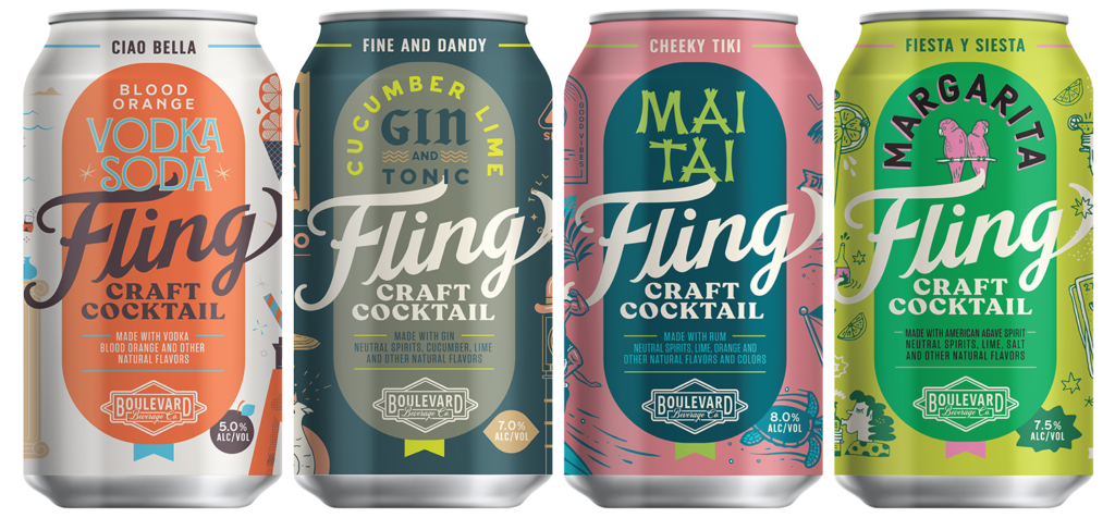 Boulevard Announces Fling Craft Cocktails