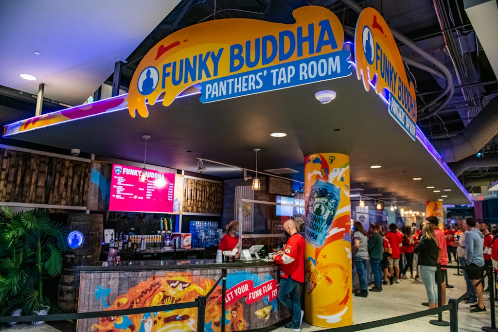 Funky Buddha is back as the official craft beer of the Florida Panthers