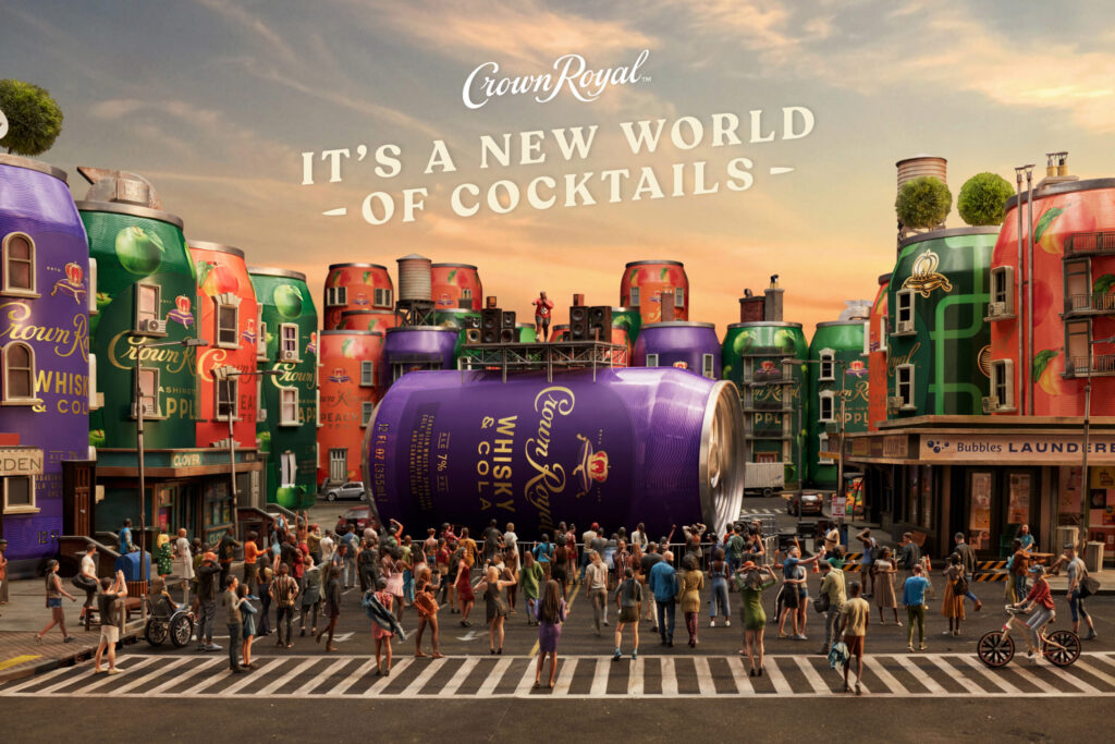 CROWN ROYAL LAUNCHES “A WHOLE NEW WORLD OF COCKTAILS” CAMPAIGN