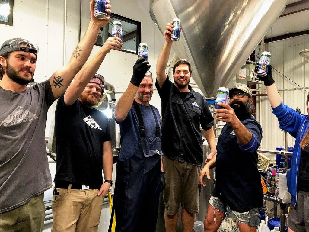 Eddyline Brewery And Lone Tree Brewing Go Beyond Treeline To Produce New Canned IPA