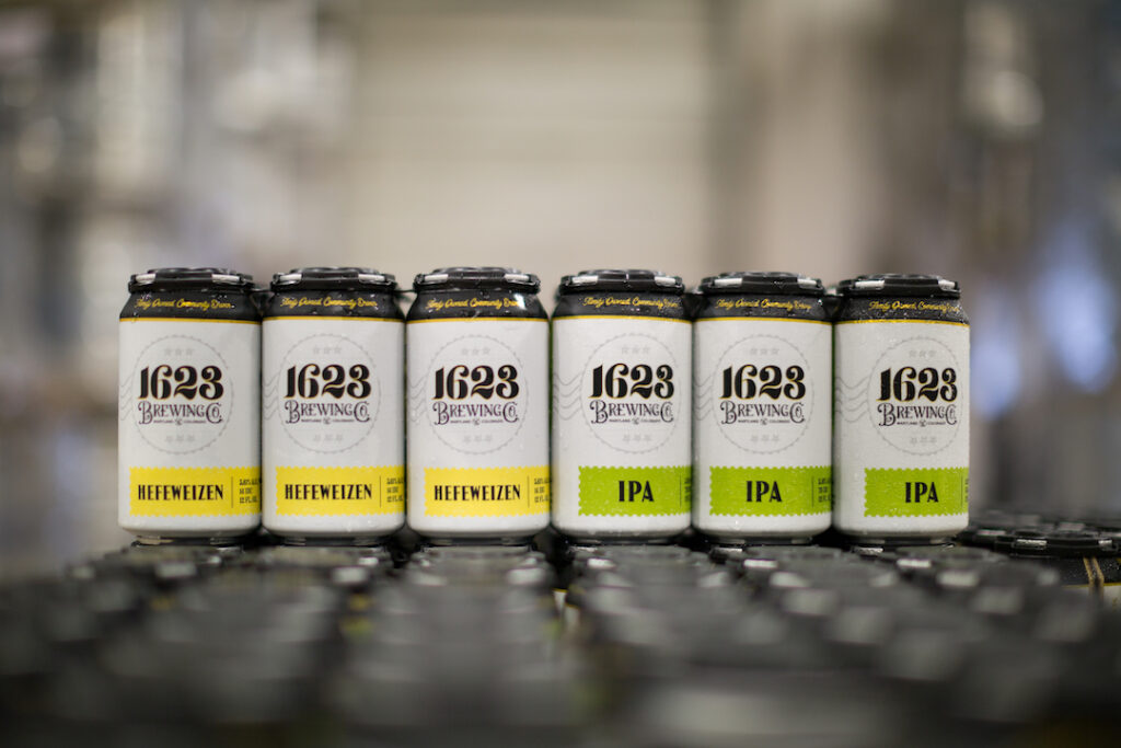 1623 Brewing Launches Distribution; Beers Now Available In Maryland