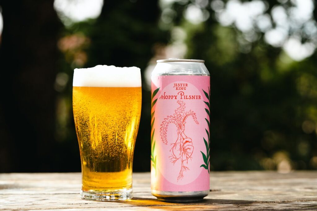 Jester King Releasing 2022 Pink Boots Hoppy Pilsner