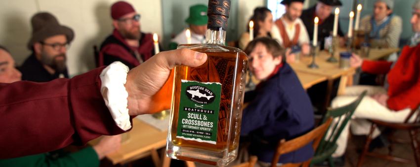 A Boathouse Sports x Dogfish Head collab … just in time for the Weekend of Compelling Ales & Spirits