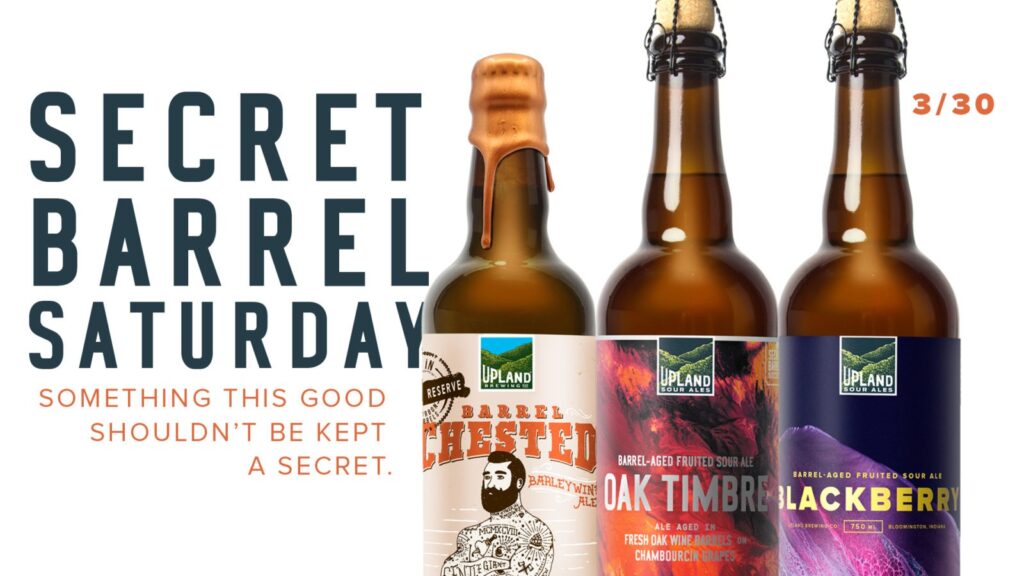 Upland Secret Barrel Saturday: Spring Sours Release
