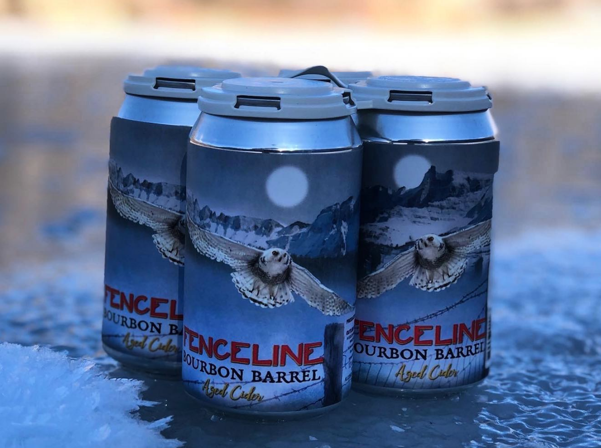 Fenceline Cider Winter Seasonal Bourbon Barrel Aged Cider Now Available