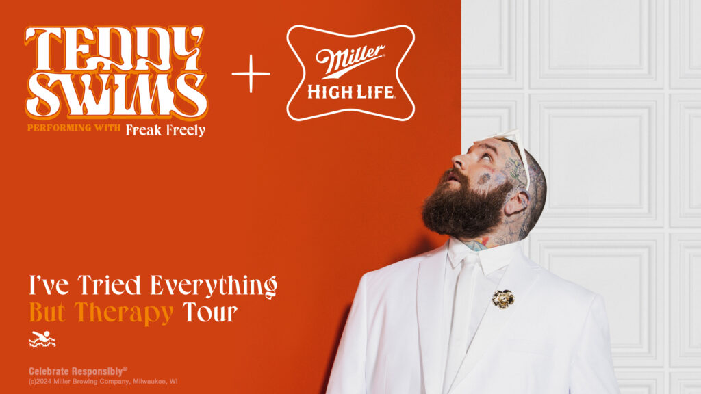 Miller High Life partners with chart-topper Teddy Swims for 2025 North American tour
