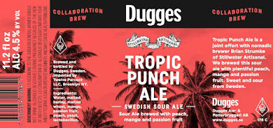 Stillwater / Dugges Collaborate On Tropic Punch Ale
