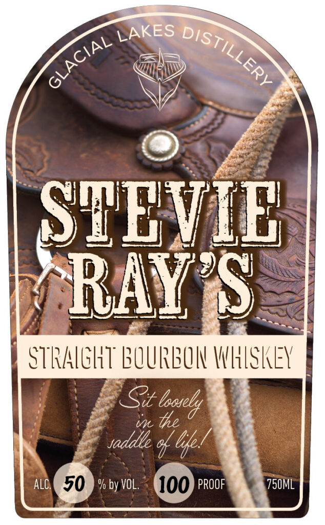 Glacial Lakes Distillery Stevie Ray’s Straight Bourbon Whiskey