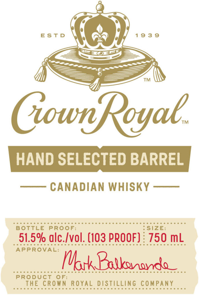 Crown Royal Hand Selected Barrel Canadian Whiskey