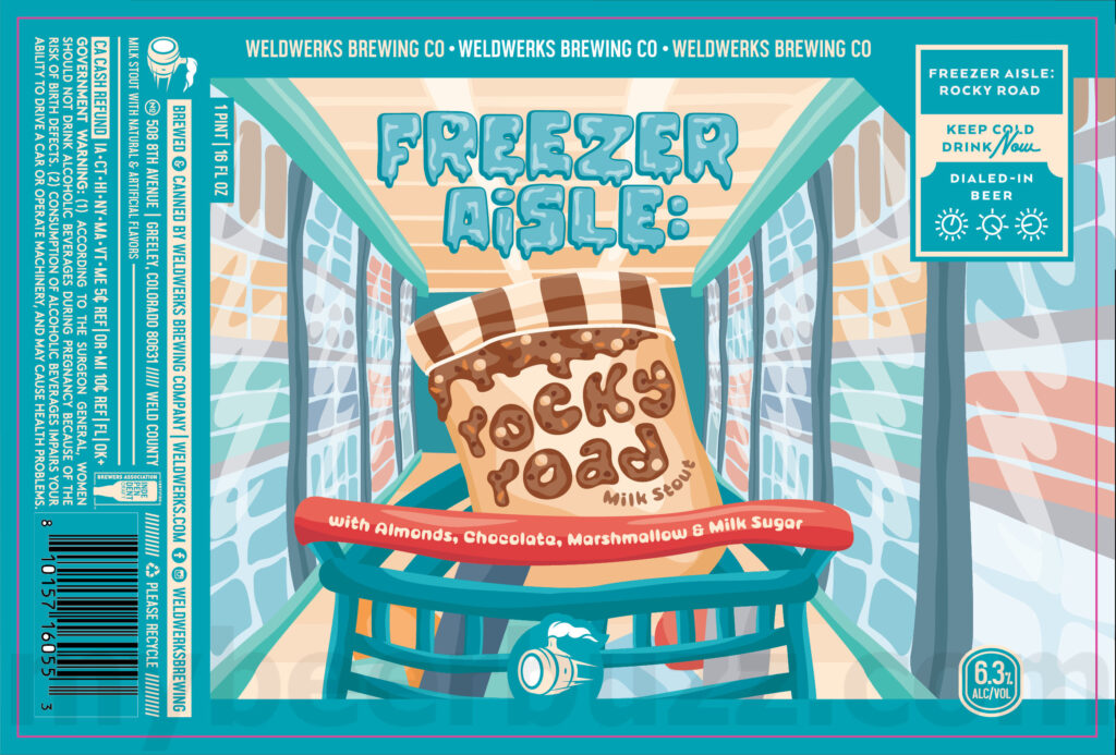 WeldWerks Adding Freezer Aisle Rocky Road, Rocket Pop Parade, Tropical Lightning Storm, Strawberry Daquiri & Cosmic Torero