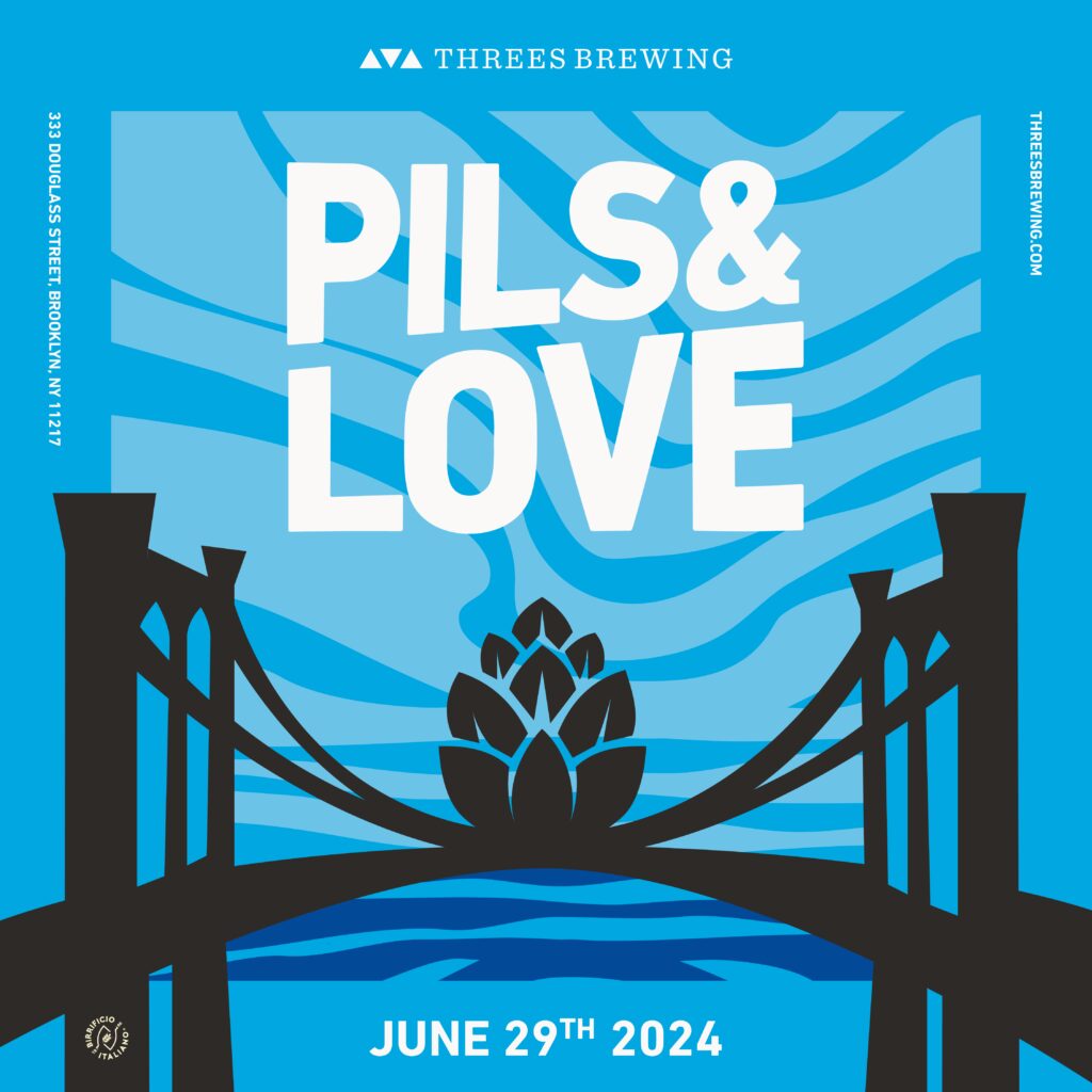Threes Brewing Announces Pils & Love Event