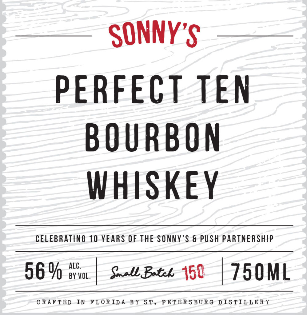 Sonny’s Perfect Ten Bourbon Whiskey