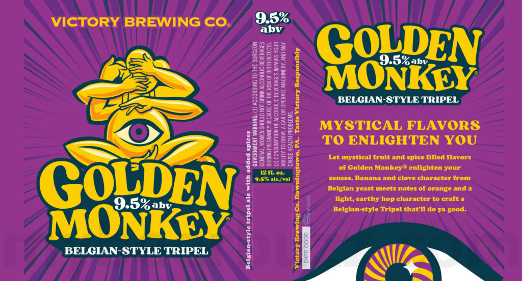 Victory Updating Golden Monkey, Sour Monkey & Juicy Monkey