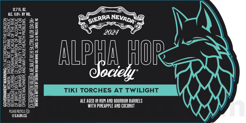 Sierra Nevada Tiki Torches At Twilight, The Golden Talon & Cherry Oak Manhattan Reserve To 2024 Alpha Hop Society