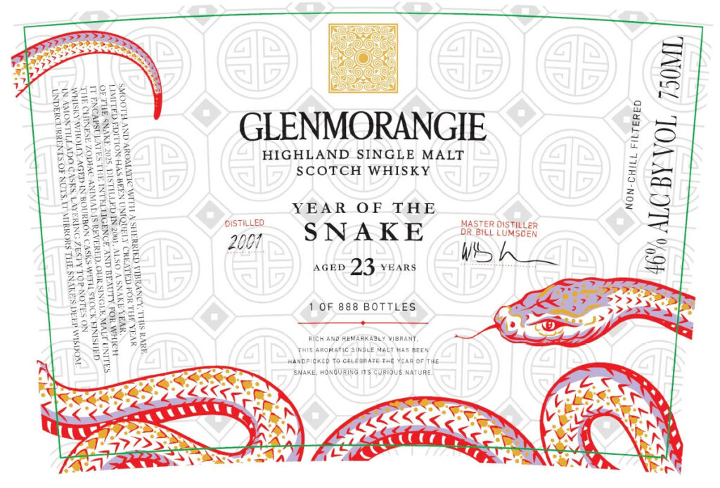 Glenmorangie Year Of The Snake 23-Year Highland Single Malt Whiskey