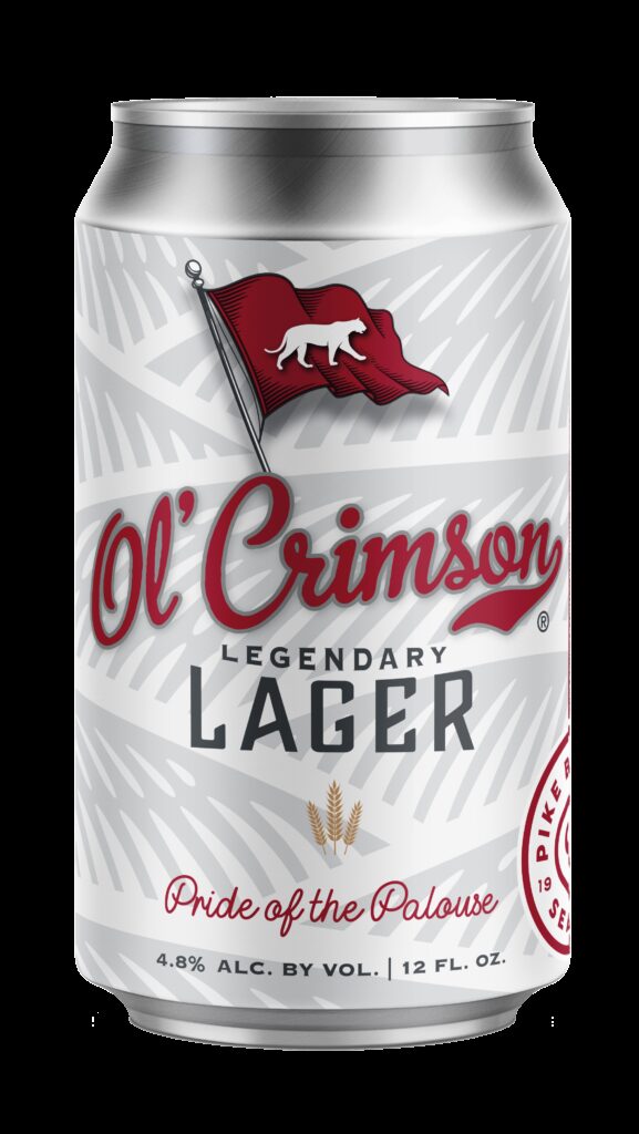 Pike Brewing Releases Special Ol’ Crimson Legendary Lager Supporting WSU’s Cougar Collective