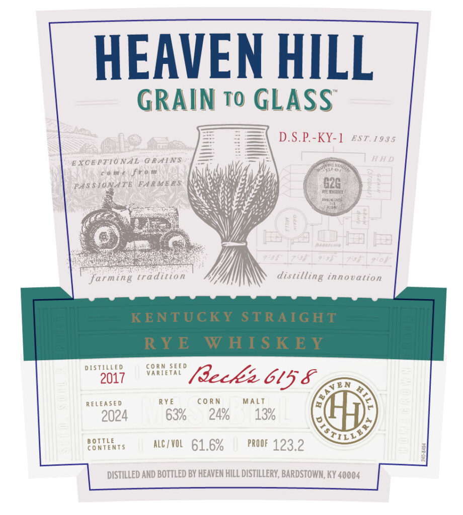 Heaven Hill Grain To Glass Kentucky Straight Rye Whiskey