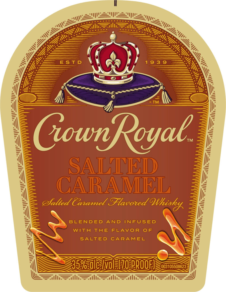 Crown Royal Salted Caramel Flavored Whiskey