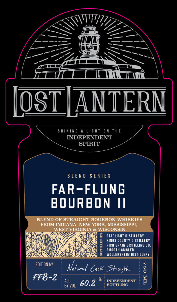 Lost Lantern Whiskey Blend Series Far-Flung Bourbon II