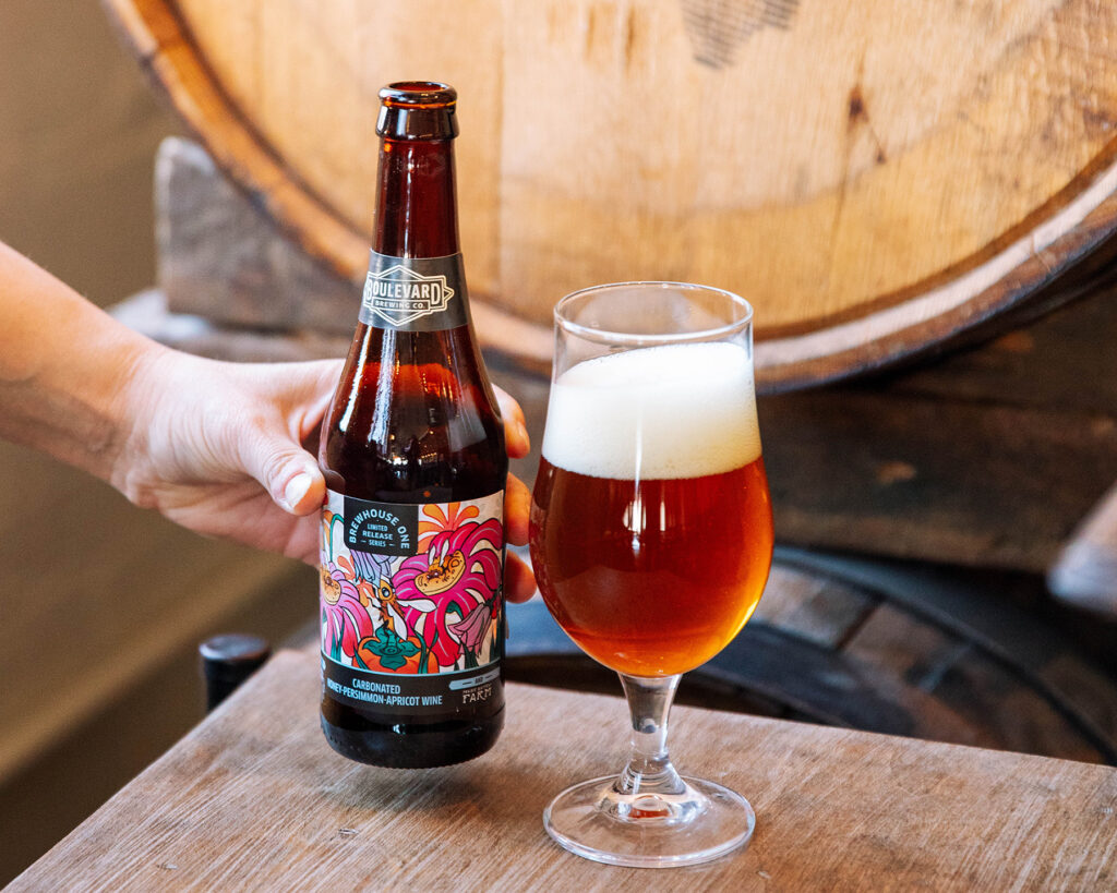 Boulevard Releasing Brewhouse One Carbonated Honey-Persimmon-Apricot Wine