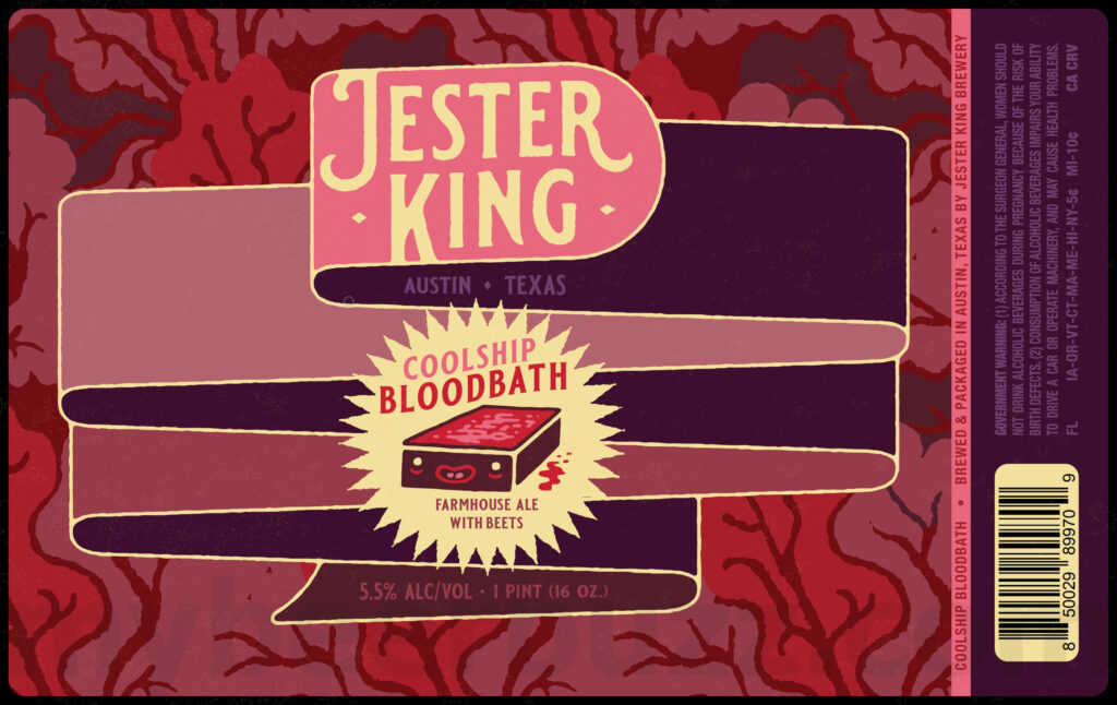 Jester King Adding Coolship Bloodbath Cans