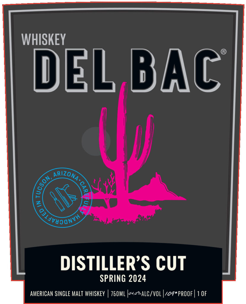 Whiskey Del Bac Distiller’s Cut Spring 2024 American Single Malt Whiskey