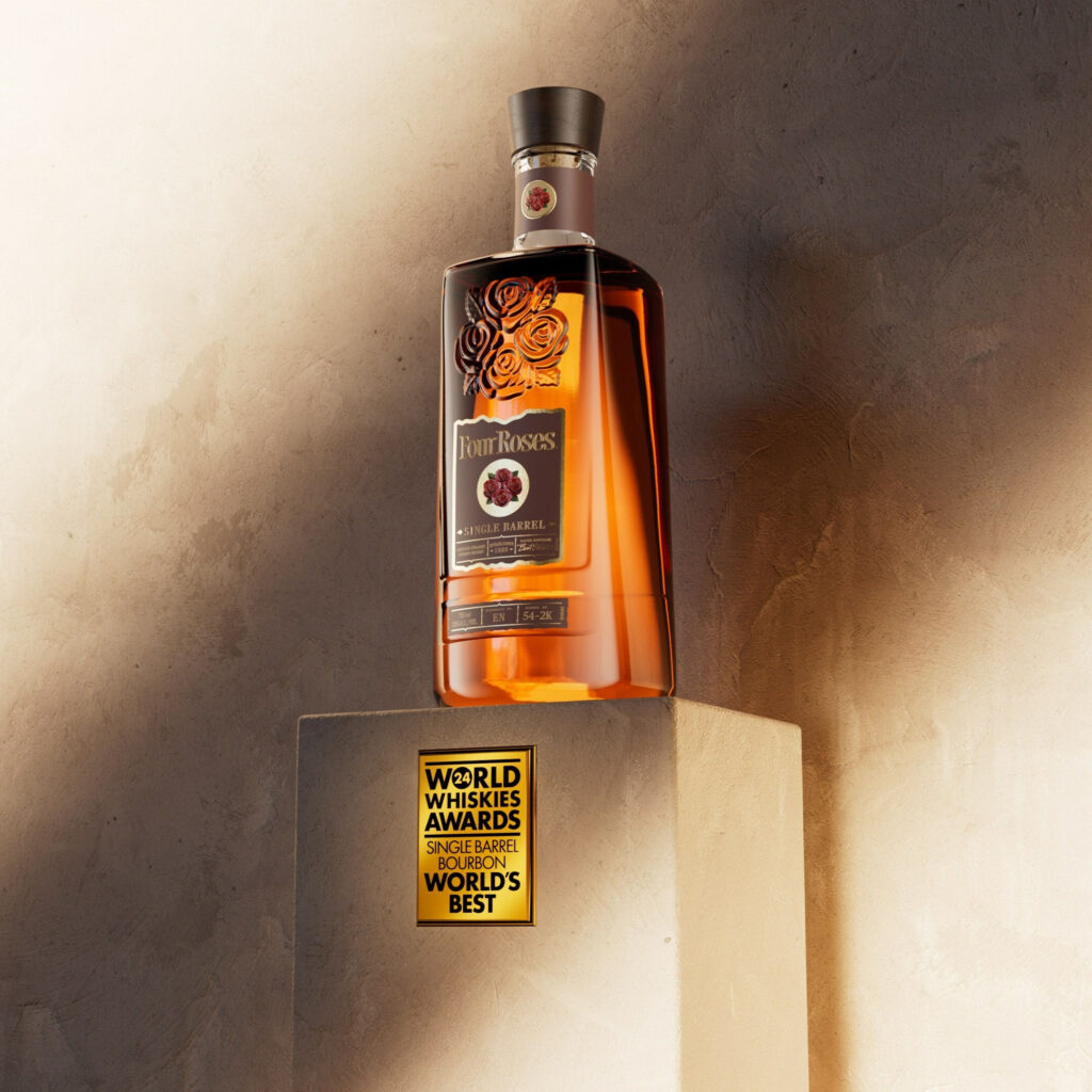 FOUR ROSES DISTILLERY WINS WORLD’S BEST SINGLE BARREL BOURBON AT 2024 WORLD WHISKIES AWARDS