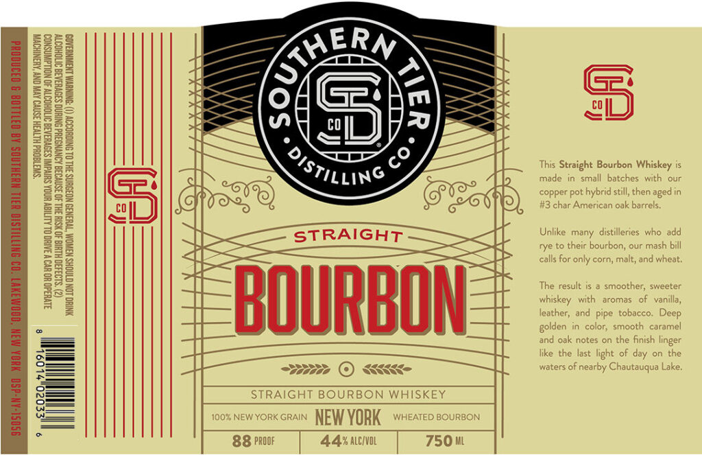 Southern Tier Distilling New York Wheated Straight Bourbon