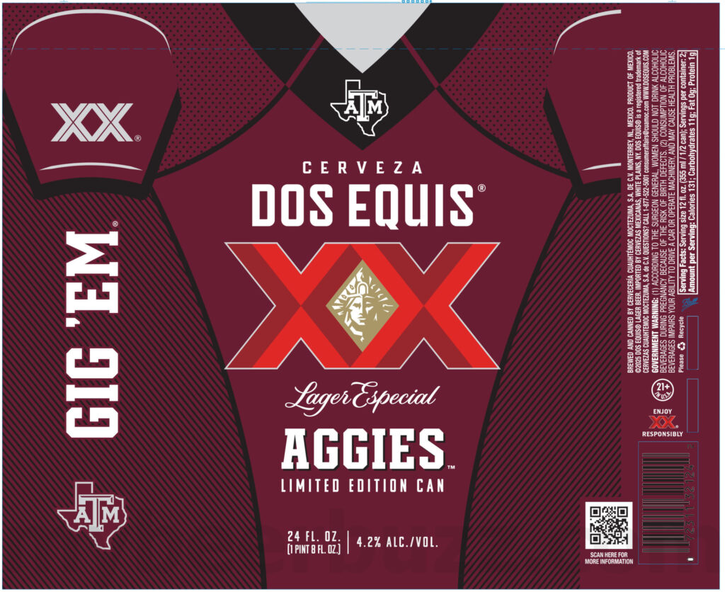 Dos Equis Adding Texas A&M Aggies Packaging