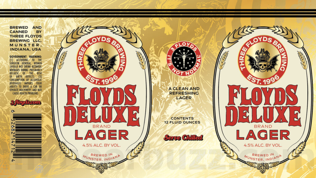3 Floyds Working On Floyds Deluxe Lager