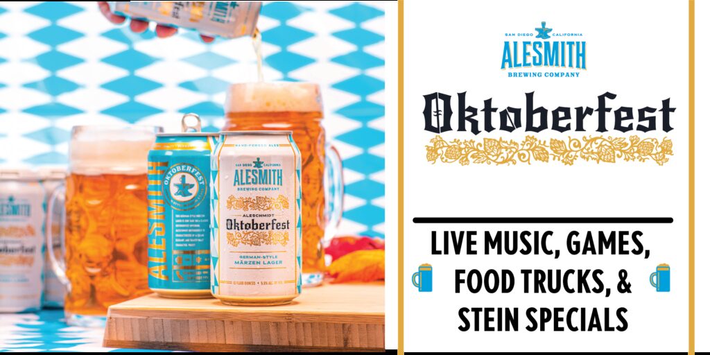 AleSmith Brewing Announces Annual Oktoberfest Celebration with Extra Weekend of Festivities