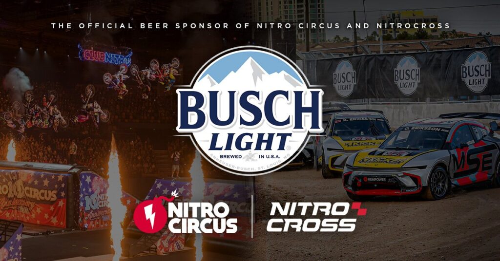 Anheuser-Busch Ignites Electrifying Partnership As Official Beer Sponsor of Nitro Circus & Nitrocross